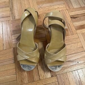 Jimmy Choo Tan Elegant Heels